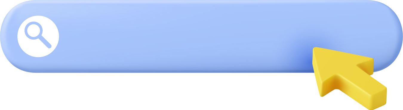 3D search bar.